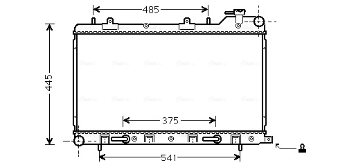 Ava Cooling Radiateur SU2075