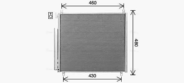 Ava Cooling Airco condensor SZ5158D