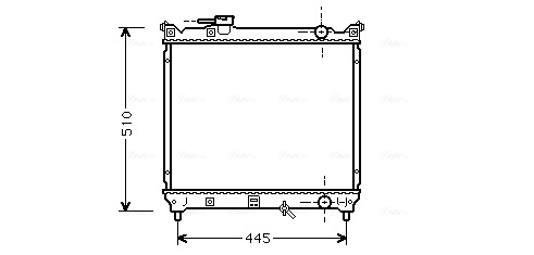 Ava Cooling Radiateur SZA2033