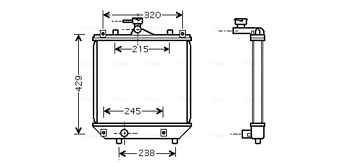 Ava Cooling Radiateur SZA2064