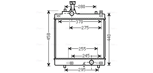 Ava Cooling Radiateur SZA2113