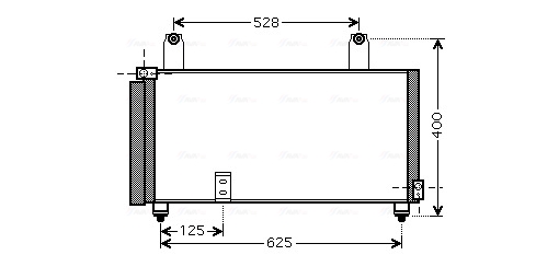 Ava Cooling Airco condensor SZA5081D