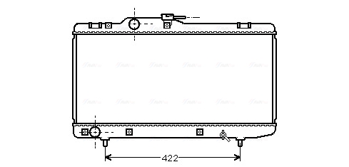 Ava Cooling Radiateur TO2150