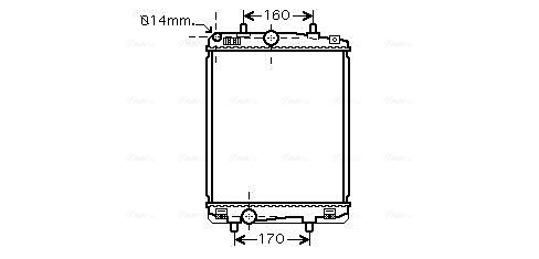 Ava Cooling Radiateur TO2359