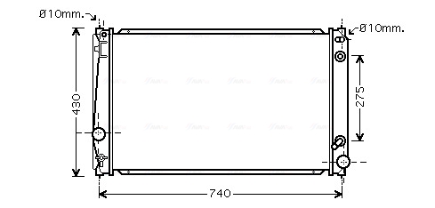 Ava Cooling Radiateur TO2420