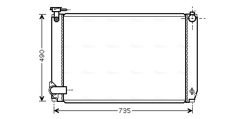 Ava Cooling Radiateur TO2463