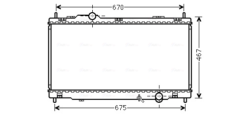 Ava Cooling Radiateur TO2495