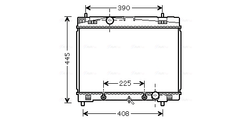 Ava Cooling Radiateur TO2577