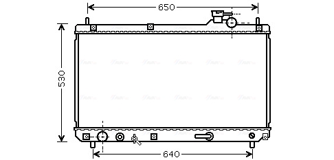 Ava Cooling Radiateur TO2614