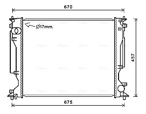 Ava Cooling Radiateur TO2717