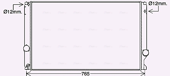 Ava Cooling Radiateur TO2750