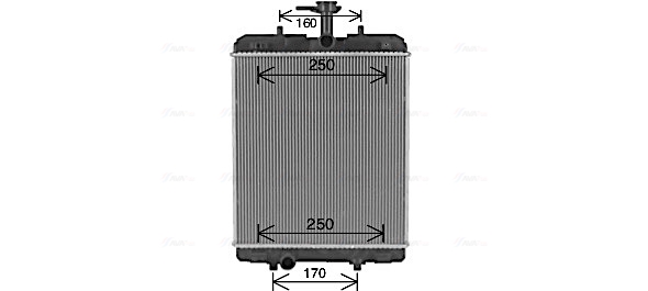 Ava Cooling Radiateur TO2764