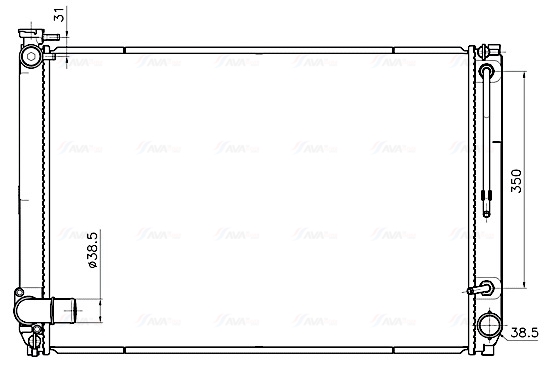 Ava Cooling Radiateur TO2791