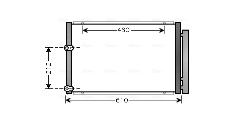 Ava Cooling Airco condensor TO5429D