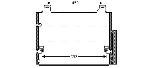 Ava Cooling Airco condensor TO5563D