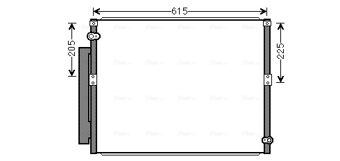 Ava Cooling Airco condensor TO5569D