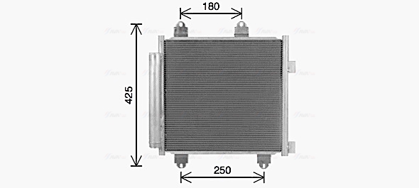 Ava Cooling Airco condensor TO5765D