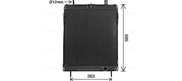 Ava Cooling Radiateur UG2005