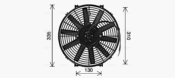 Ava Cooling Ventilator aircocondensor UV7508