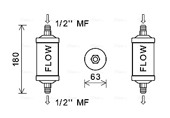 Ava Cooling Airco droger/filter VED001