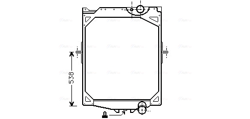 Ava Cooling Radiateur VL2016