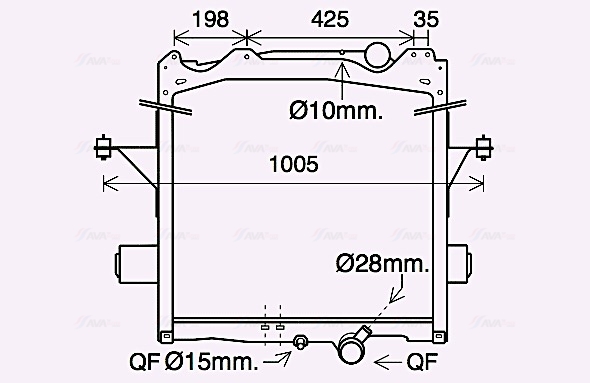 Ava Cooling Radiateur VL2085