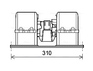 Ava Cooling Kachelventilator VL8071