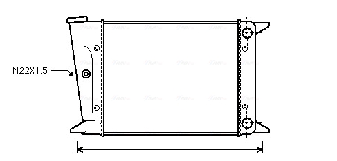 Ava Cooling Radiateur VN2004