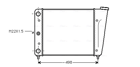 Ava Cooling Radiateur VN2009