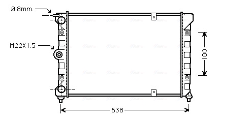 Ava Cooling Radiateur VN2018