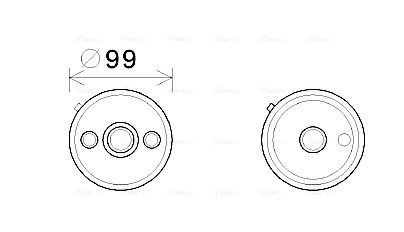 Ava Cooling Oliekoeler motorolie VN3358