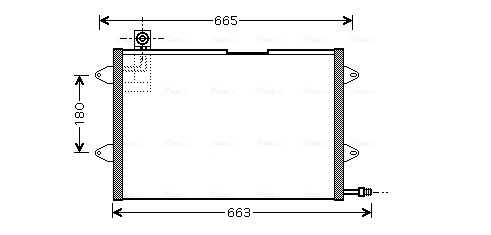 Ava Cooling Airco condensor VN5146