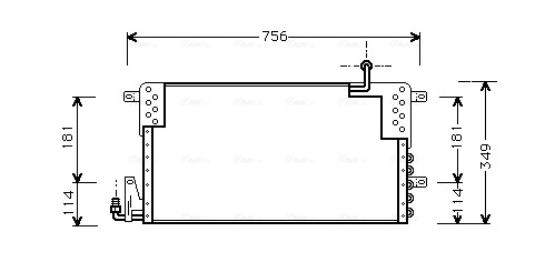 Ava Cooling Airco condensor VN5161