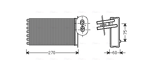 Ava Cooling Kachelradiateur VN6296