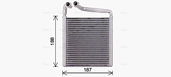 Ava Cooling Kachelradiateur VN6416