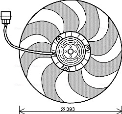 Ava Cooling Ventilatorwiel-motorkoeling VN7526