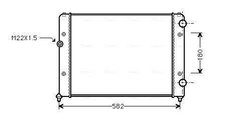 Ava Cooling Radiateur VNA2119