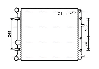 Ava Cooling Radiateur VNA2346