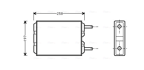 Ava Cooling Kachelradiateur VO6040