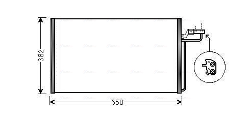 Ava Cooling Airco condensor VOA5150