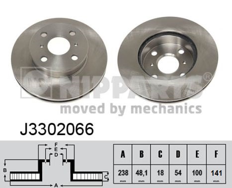 Nipparts Remschijven J3302066