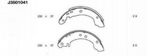 Nipparts Remschoen set J3501041