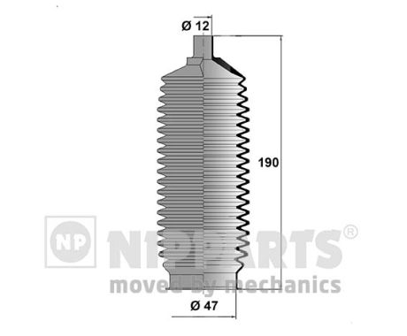 Nipparts Stuurhuishoes N2841023