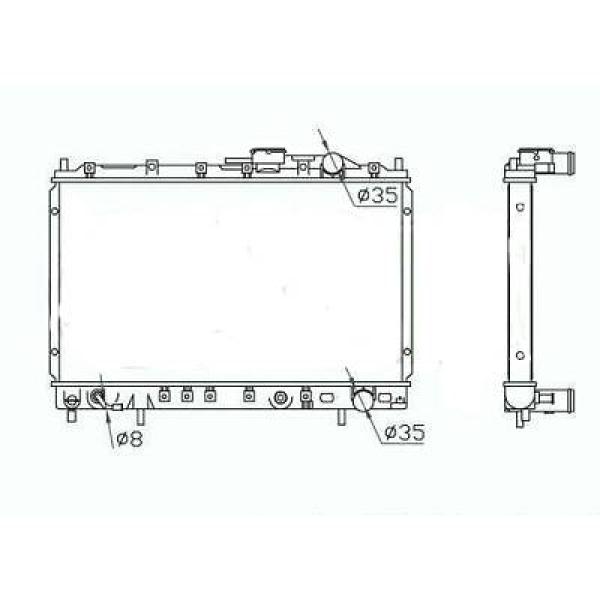 Diederichs Radiateur 8273002