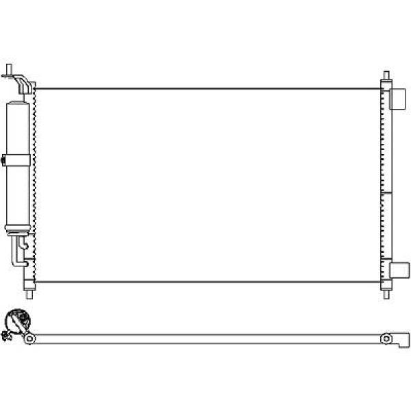 Diederichs Airco condensor DCC1110