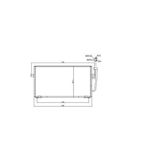 Diederichs Airco condensor DCC1457