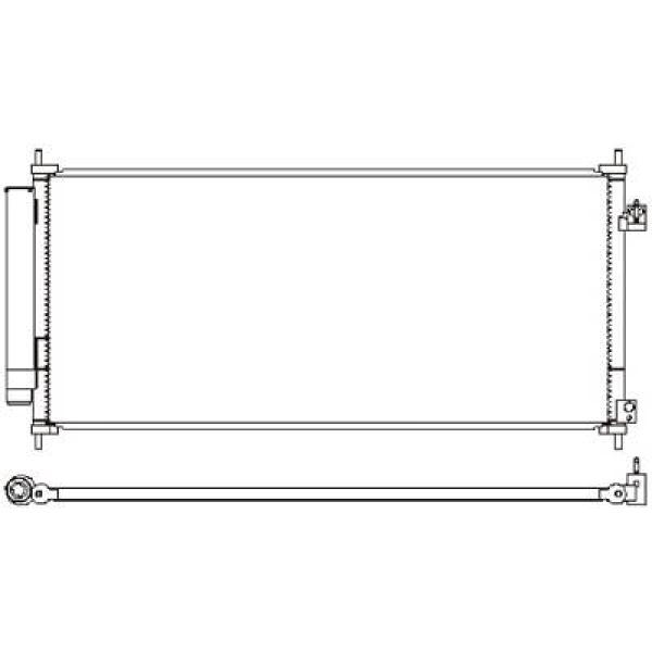 Diederichs Airco condensor DCC1664