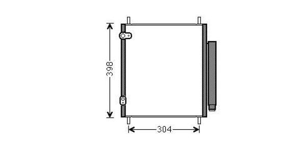 Diederichs Airco condensor DCC1716