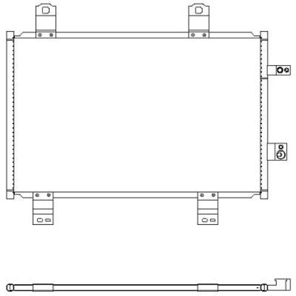 Diederichs Airco condensor DCC1961