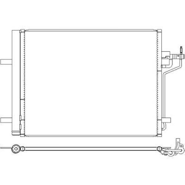 Diederichs Airco condensor DCC2003